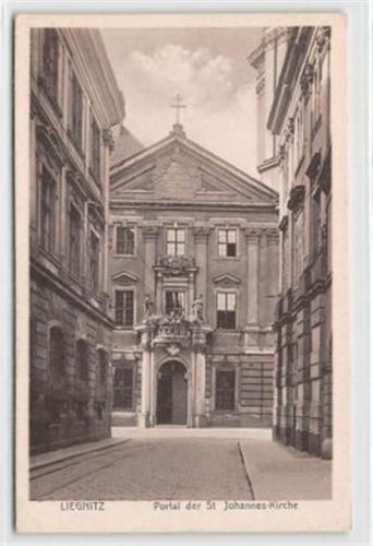 Liegnitz Liegnitz / Legnica. Portal der St. Johanneskirche ungelaufen Gute Erhaltung.