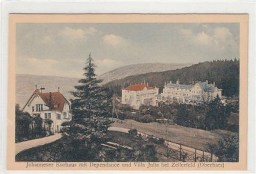 Clausthal-Zellerfeld Zellerfeld. Johanneser Kurhaus mit Dependance und Villa Julia ungelaufen Sehr gut erhalten.