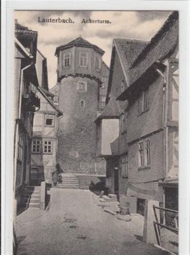 Lauterbach. ein Blick auf den Ankerturm ungelaufen Gute Erhaltung.