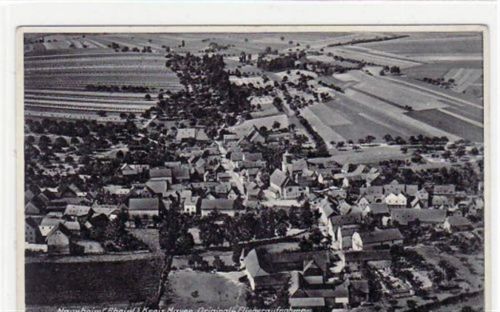 Naunheim, Krs. Mayen mit Orig. Fliegeraufnahme ungelaufen kleiner Knick unten rechts, sonst gut erhalten