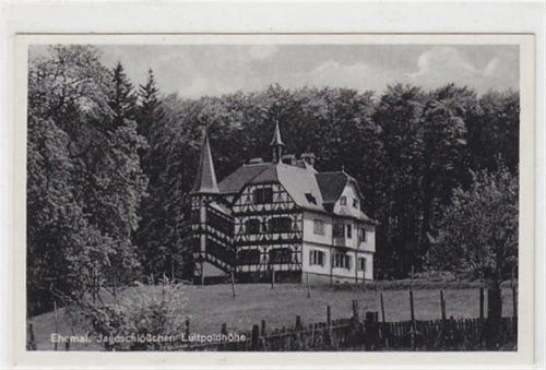 Rohrbrunn im Spessart. Ehem. Jagdschlößchen Luitpoldhöhe. Ungelaufen. Sehr gute Erhaltung.<br />