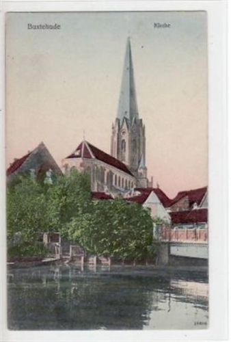 Buxtehude mit Kirche ungelaufen Gute Erhaltung.