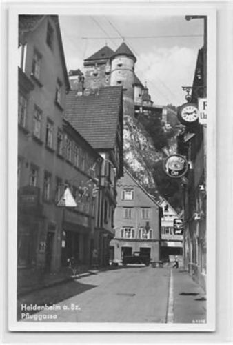 Heidenheim an der Brenz. Pfluggasse ungelaufen Top Erhaltung.