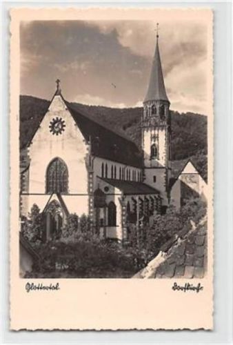 Glottertal Glottertal. Taufkirche ungelaufen Gute Erhaltung.