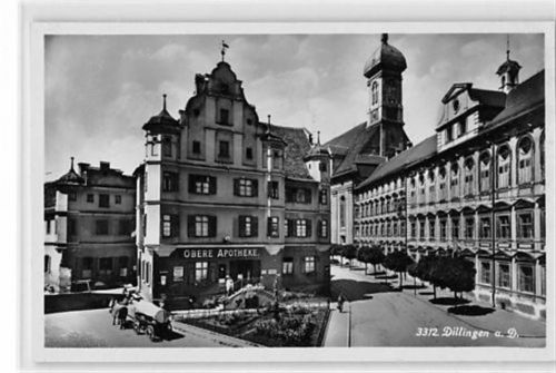 Dillingen. Partie an der oberen Apotheke ungelaufen Gute Erhaltung.