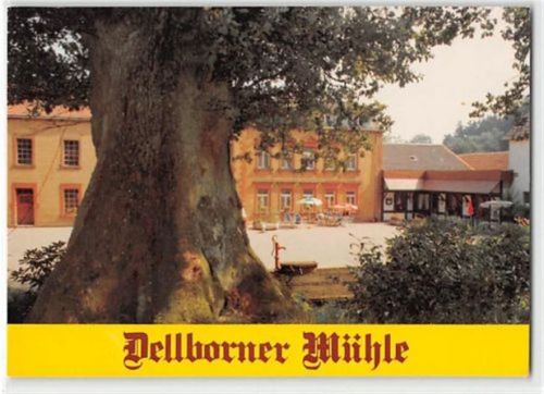 Losheim-Wahlen. Restaurant - Pension Dellborner Mühle ungelaufen Gute Erhaltung.