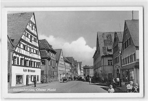 Gunzenhausen. Oberer Markt ungelaufen Gute Erhaltung.
