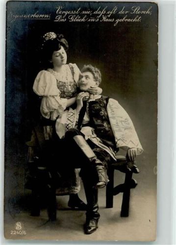 Zigeunerbaron von Johann Strauss Serie 2240-6 AK