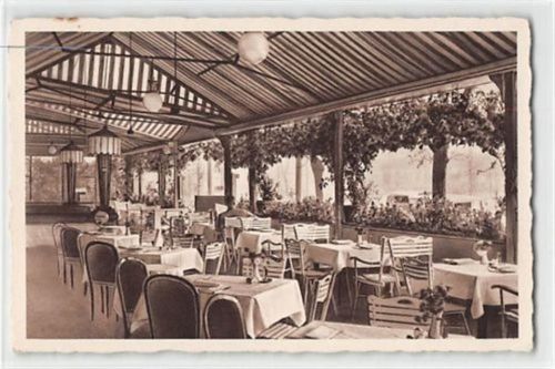 Berlin-Schöneberg. Hahnen´s Konditorei und Restaurant " Chantecler-Bar ", Nollendorfplatz 1 ungelaufen Gute Erhaltung.