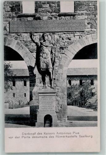 Saalburg Porta decumana Antonius Pius