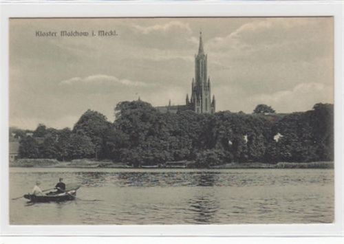 Kloster Malchow i. Meckl. ein Blick auf die Kirche ungelaufen Gute Erhaltung.