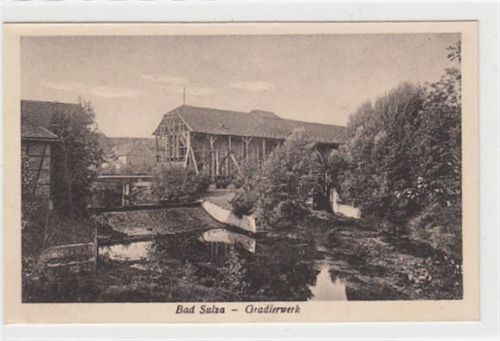 Bad Sulza. Gradierwerk ungelaufen Gute Erhaltung.