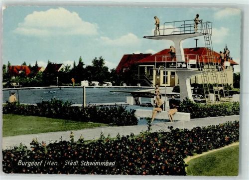 Burgdorf Städtisches Schwimmbad Sprungturm