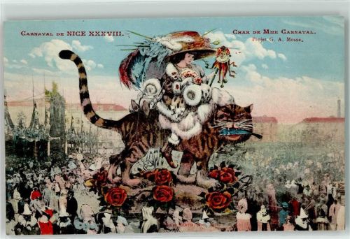 Nice Nizza Nice XXXVIII Char de Mme Carnaval Projekt Mossa Karneval