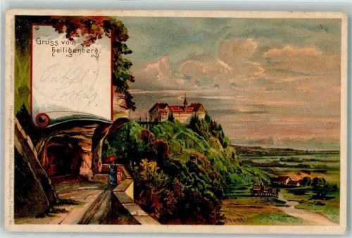 Heiligenberg 1901 sign. G. Gagg Kutsche