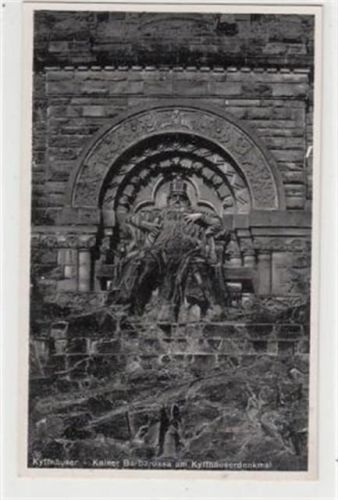 Kyffhäuser Denkmal Kaiser Barbarossa am Kyffhäuserdenkmal ungelaufen Gute Erhaltung.