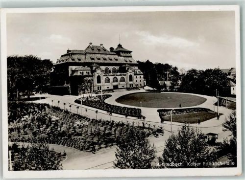 Mönchengladbach Kaiser Friedrich-Halle Gartenanlage