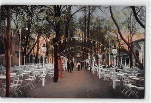 Berlin-Treptow. Etablissement Paradiesgarten gelaufen. Gute Erhaltung.