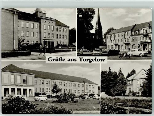 Torgelow Kopernikus Schule Markt Kindergarten Post Auto Motorrad