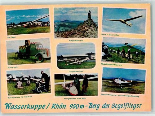 Poppenhausen Segelflieger Fliegerdenkmal Motorschlepper Modelflieger Segelflugschule