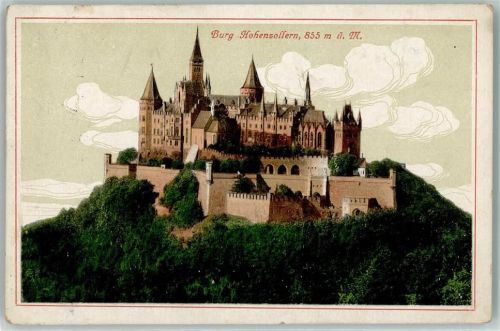 Hechingen 1917 Burg Hohenzollern