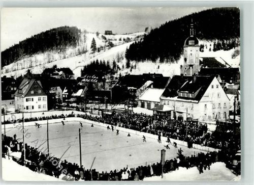 01778 O8244 Geising - Eis Stadion Winter Sport Eisfläche
