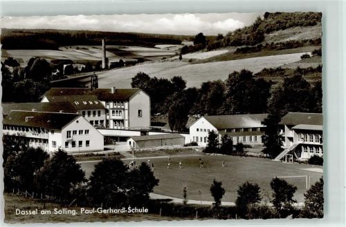 37586 W3354 Dassel , Solling - Paul-Gerhardt-Schule Fußballfeld