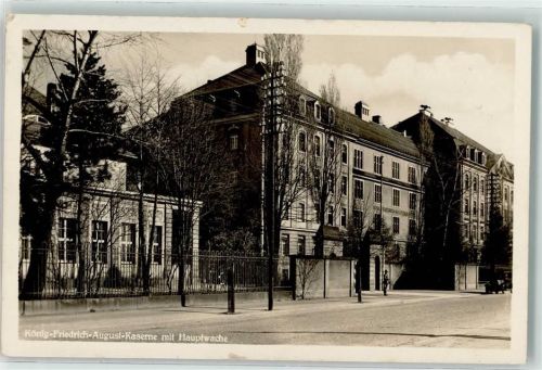 Freiberg Kaserne mit Hauptwache OT Hausen