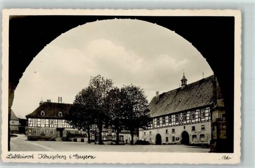 Königsberg Marktplatz mit Rathaus Regiomentanus Brunnen und Gasthaus zum goldenen Stern