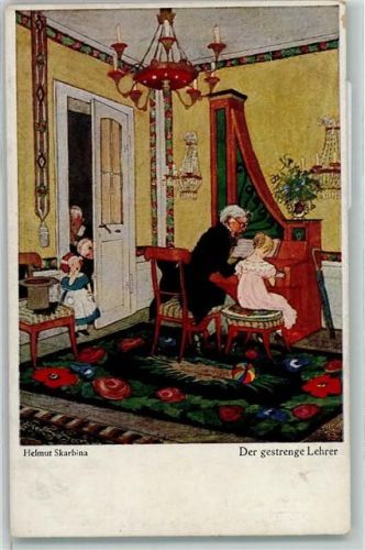 Hausmusik Klavierlehrer Wohlgemuth & Lissner Nr. 5077 Primus AK