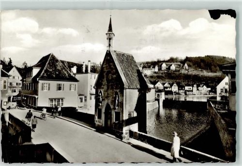 Calw Nikolaus Kapelle im Nagoldtal Fahrrad