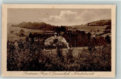 Gummersbach Sanatorium Rospe Naturheilanstalt