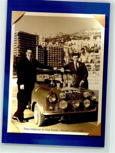 Timo Makinen & Paul Easter Monte Carlo 1965