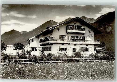 82467 W8101 Krün - Hotel Pension Alpenhof