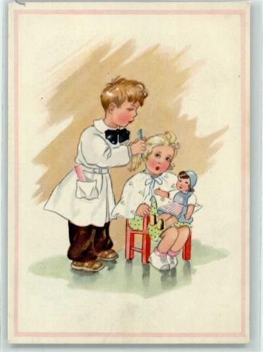 Kinder Puppe Friseur