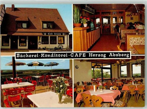 Absberg Cafe Herzog Gaststube Terrasse