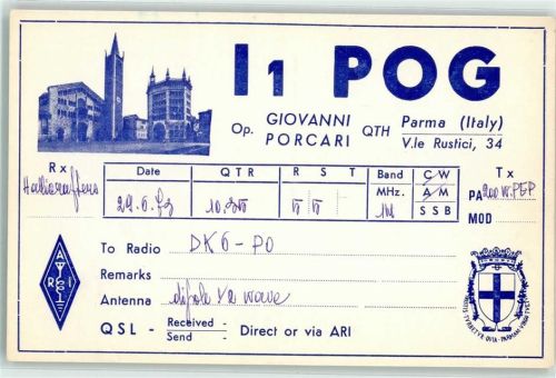 Parma I 1 POG Op. Giovanni Porcari