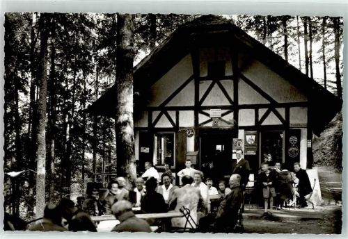 Neuhaus Gasthaus Maximiliansgrotte Schutzhütte mit Höhleneingang Emailleschild