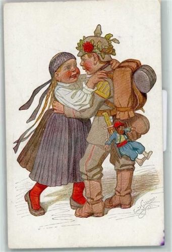 WK I Rekrut Verlag Siegfried Bäcker Nr. 15 Hessenkarte AK