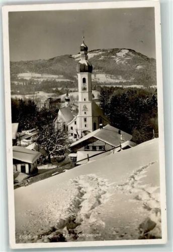 Elbach Leitzachtal Pfarrkirche St. Andreas Winter