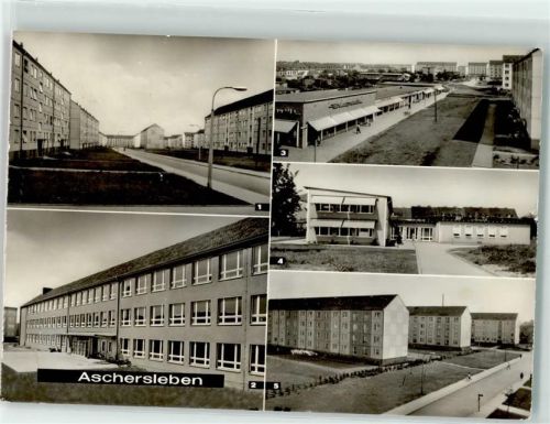 Aschersleben Kosmonautenviertel Oberschule Kinderkrippe Nord