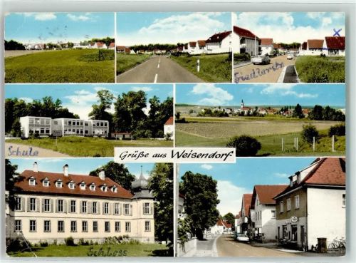 Weisendorf Siedlerstraße Schule Lebensmittel Zink Hauptstraße Schloß
