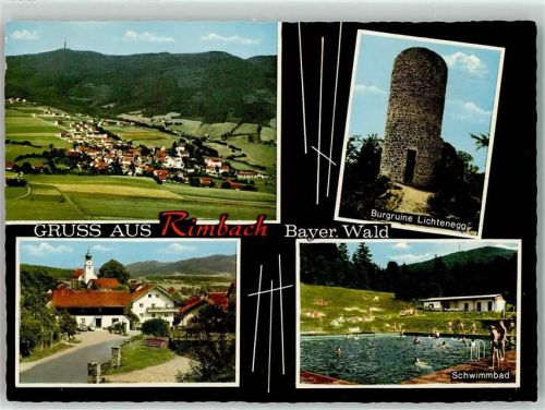 Rimbach Burgruine Lichtenegg Schwimmbad