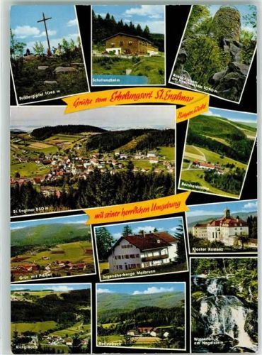 94379 W8449 St. Englmar - Jugendherberge Maibrunn Wasserfall Kloster Kostenz Schullandheim