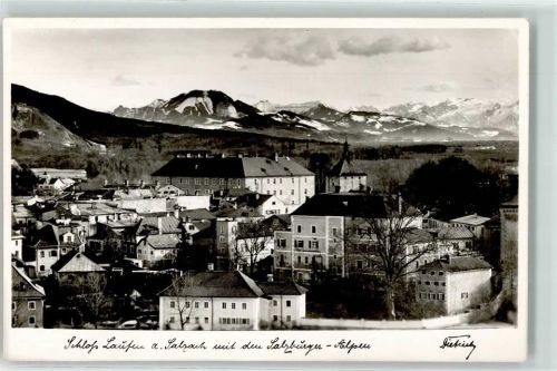 Laufen Schloss Salzburger Alpen