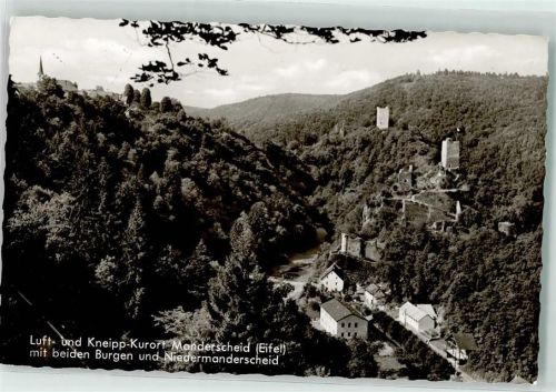 Manderscheid Niedermanderscheid Burgruinen