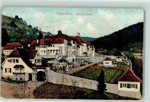 Pappenheim 1911 Sanatorium Nutzgarten