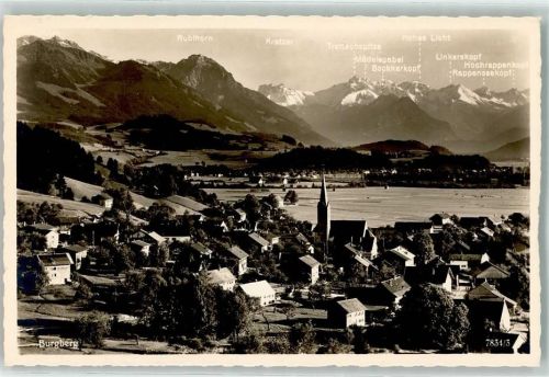 Burgberg Bayrische Alpen Pfarrkirche St. Ulrich