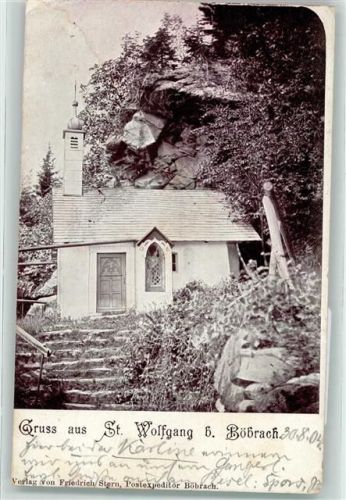 Böbrach 1904 St. Wolfgang Kapelle