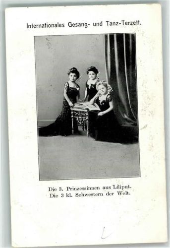 Die 3 Prinzessinnen Gesangs- und Tanz-Terzett AK